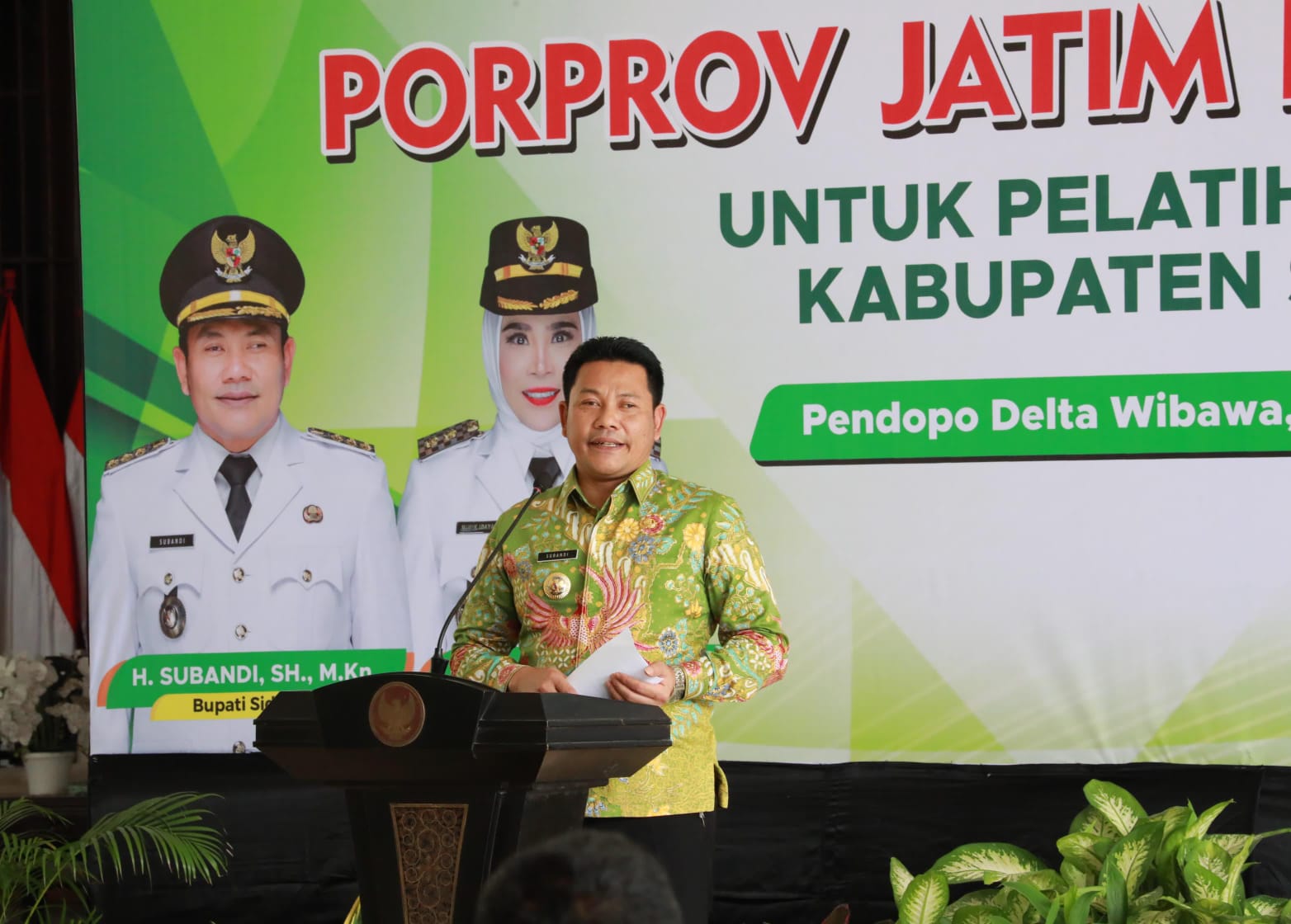 Bupati Sidoarjo akan Mewadahi Cabang Olah Raga Menuju Porprov X 2027
