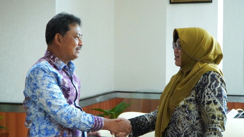 Kominfo Jatim Terima Silahturahmi dan Pamit Kepala BPS Jatim