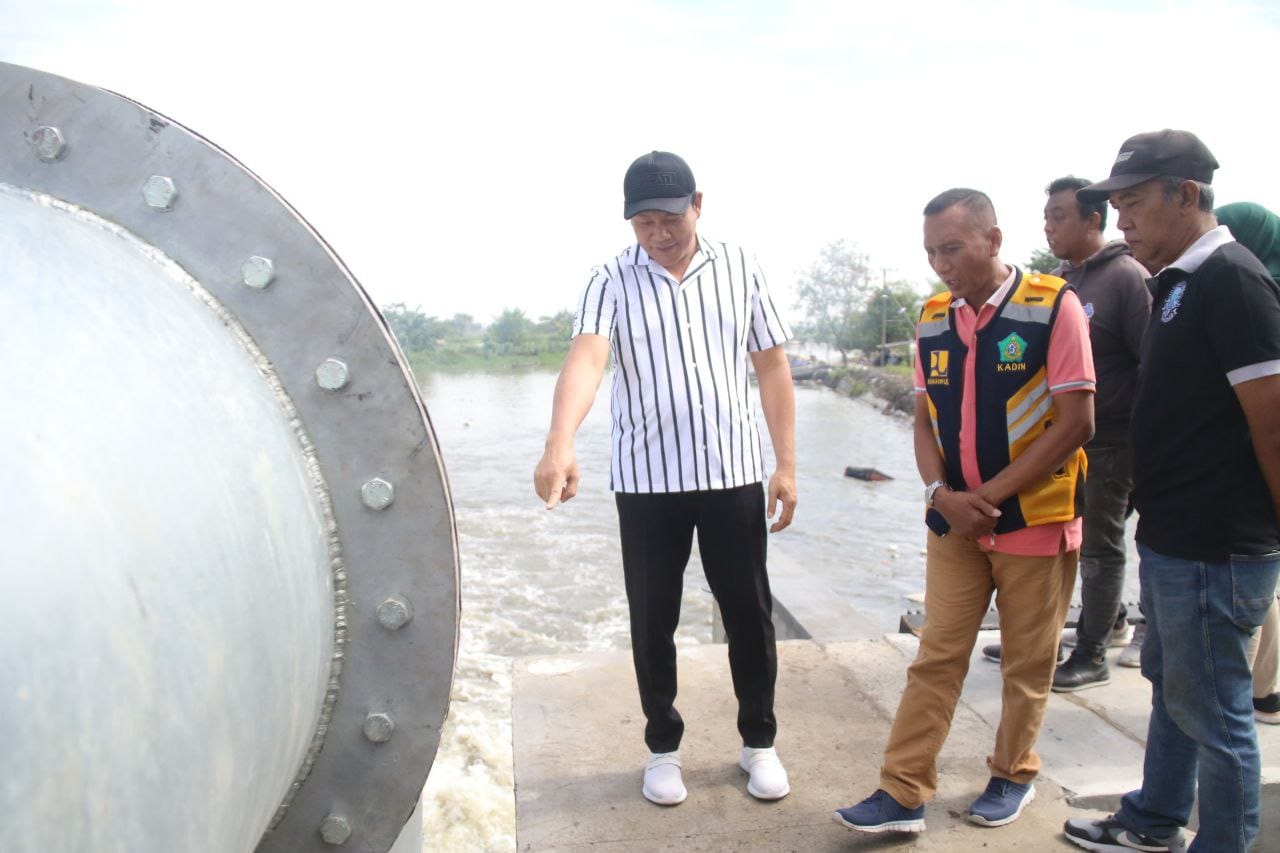 DAM Kedungpeluk Selesai Dibangun,Bupati Subandi Minta Beberapa Kekurangan Segera Dibenahi