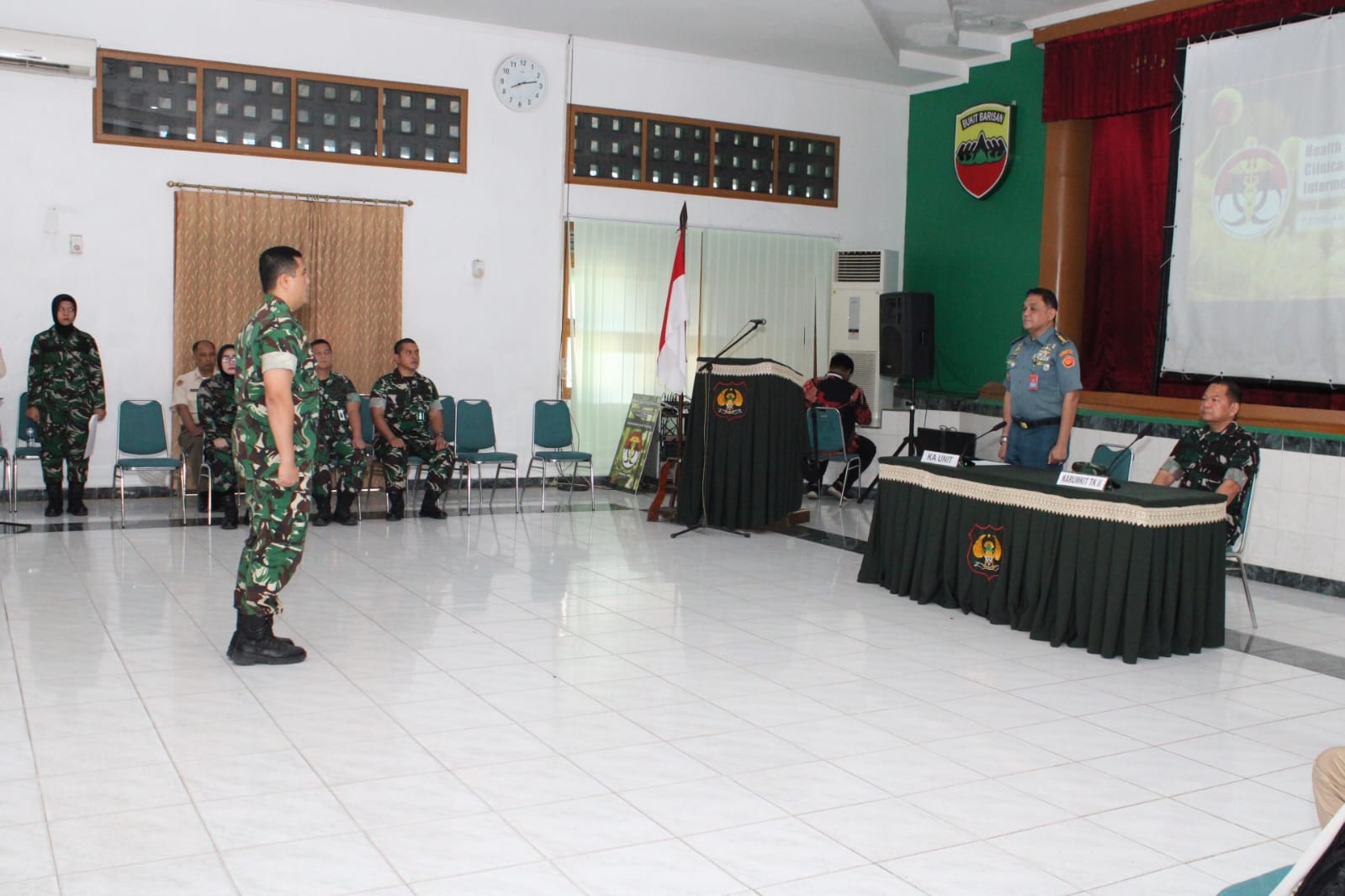 Kapuskes TNI buka Pelatihan Intermediate Biosafety, Biosecurity  and Biorisk Management Training di Medan  kerjasama USMILG